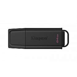 Kingston DTXG2-64GB 64GB Portable USB 3.2 Gen 1 DataTraveler Exodia Black Flash Bellek