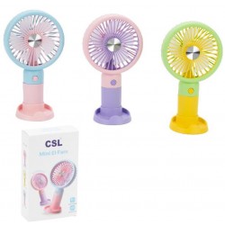 CSL XF Şarjlı Mini Fan Sarı