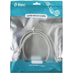 Ttec KBL-PTCH-1MTG Cat6 1MT Gri Utp Patch Kablo