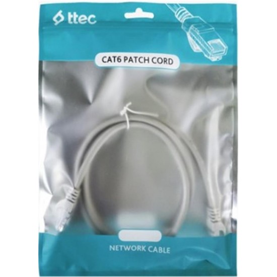 Ttec KBL-PTCH-3MTG Cat6 3MT Gri Utp Patch Kablo
