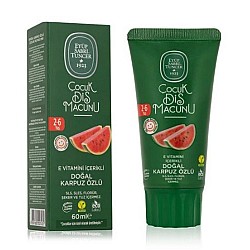 Eyüp Sabri Tuncer Doğal Karpuz Özlü 2-6 Yaş Çocuk Diş Macunu 60 ml