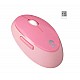 Everest ROUND KM-6282 Renkli Tuşlu Pembe Kablosuz Q Multimedia Klavye + Mouse Set
