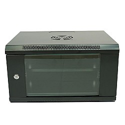 Racksan ML-6407S 7U Duvar Tipi Kabinet (350-530-400) Raf+Fan+Priz
