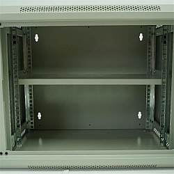 Racksan ML-6409S 9U Duvar Tipi Kabinet (450-530-400) Raf+Fan+Priz