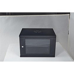 Racksan SE-6409S 9U Duvar Tipi Kabinet (450-530-400) Raf+Fan+Priz