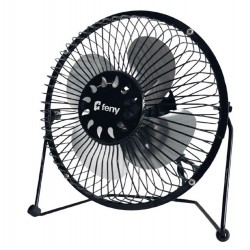 Feny FN-F87 Metal 360 Derece Dönebilen 6" Mini Masaüstü Fan