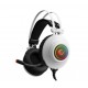 Rampage RM-K1 PULSAR Beyaz Usb 7.1 Surround+Titreşim RGB Gaming Oyuncu Mikrofonlu Kulaklık