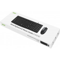 ACER EAK040 BKL Kablolu Klavye+ Mouse set