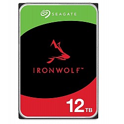 Seagate 12TB IronWolf ST12000VN0008 7200Rpm 256Mb Sata 6Gbit-sn Harddisk (Koyuncu Distribitör Ürünü)