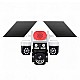 Joysee S3 9Mp AOR 4G 3.6mm+2x2.8mm 2 Solar Üç Kamera 19IR+18Led PTZ Kamera