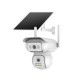 Joysee SW2 6Mp 2x2.8mm AOV Solar Wifi İki Kamera 4IR+4Led PTZ