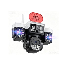 Joysee W3 9Mp 3.6mm 2x2.8mm Üç Kamera 19IR+18Led Wifi PTZ Kamera