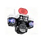Joysee W3 9Mp 3.6mm 2x2.8mm Üç Kamera 19IR+18Led Wifi PTZ Kamera