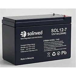 Solinved 12v 7AH Kuru Akü