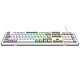 Everest KB-74 Beyaz-Gri USB Rainbow Aydınlatmalı Q Membrane