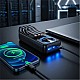 S-link IP-G220 20000mAh PD20W+QC3.0 Dahili Kablolu Siyah LCD Taşınabilir Pil Şarj Cihazı Powerbank