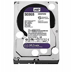 Wd 500Gb Purple WD500PURZ 3.5" 5400 RPM SATA 3 Harddisk