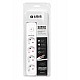 S-link SPG401S 1.5m 1.5mm 100 yüzde  Bakır 750 Joule 4 lü Anahtarlı Akım Korumalı Priz
