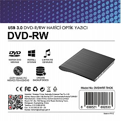 Elba DVDWRT-THCK Harici Dvdrw Thick, Siyah Dvd Yazıcı Writer