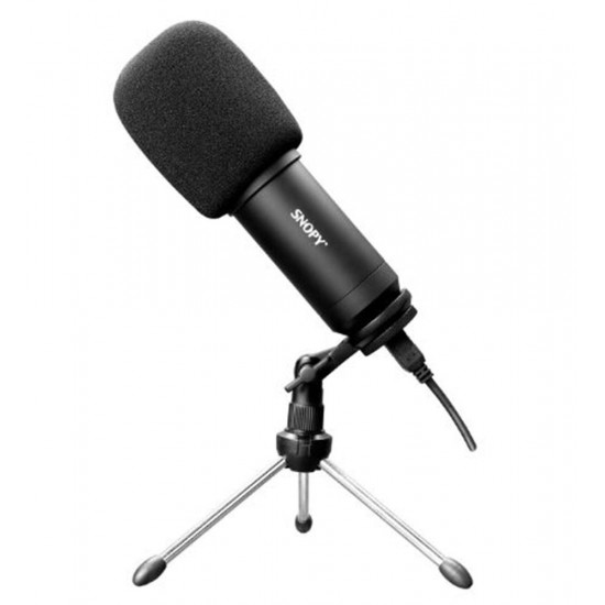 Snopy SN-04P Siyah Çok Amaçlı Profesyonel Masaüstü Mikrofon Kiti