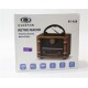 Everton Rt-628  Retro Vibes Bluetooth Fm-Usb-Tf-Aux Şarjlı Nostaljik Radyo Led