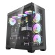 darkFlash DS900-B 650W 80+ Power Supply 4-12cm ARGB  Fan Siyah Kasa