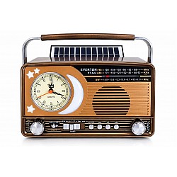 Everton Rt-622  Bluetooth Fm-Usb-Tf-Aux  Şarjlı Nostaljik Radyo