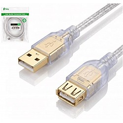 Feny FN-AF3015 USB2.0 AM-AF Şeffaf Uzatma Kablosu 1.5M