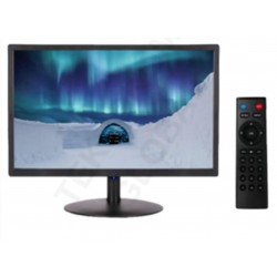 OneTech 19" Led Monitör Hdmı Vga Usb Rca Hoparlörlü Uzaktan Kumandalı SESLİ + KUMANDALI