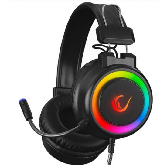 Rampage SN-R10 ALQUIST Siyah 3,5mm RGB Gaming Oyuncu Mikrofonlu Kulaklık