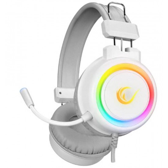 Rampage SN-R10 ALQUIST Beyaz 3,5mm RGB Gaming Oyuncu Mikrofonlu Kulaklık