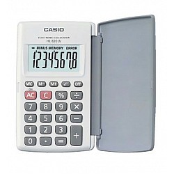 Casio HL-820LV-WE 8 Hane Beyaz Cep Tipi Hesap Makinesi