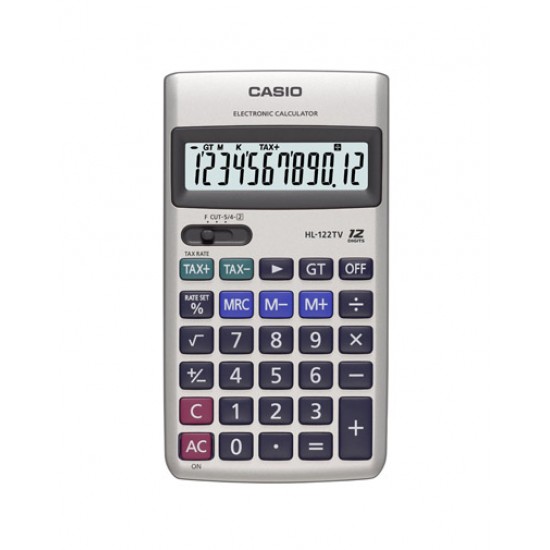 Casio HL-122TV 12 Hane Cep Tipi Hesap Makinesi