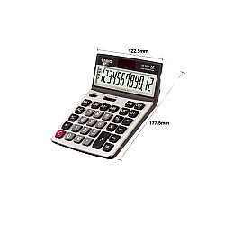 Casio DX-120ST 12 Hane Oynar Başlıklı Masa Üstü Hesap Makinesi