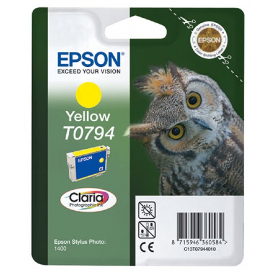 Epson 1400-P50 Yellow Sarı Mürekkep Kartuş T07944020