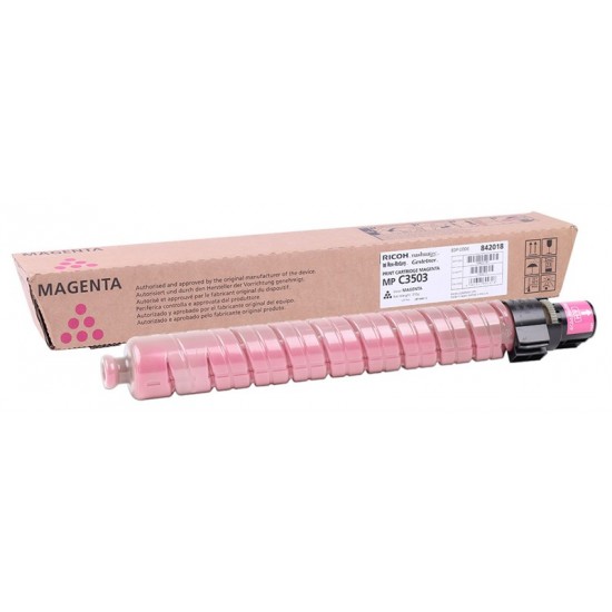 Ricoh MP C3503 Magenta Kırmızı Orjinal Fotokopi Toneri MP C3003-3004 18.000 Sayfa