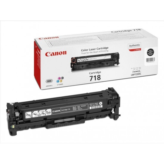 Canon CRG-718BK Black Siyah 2'li Toner MF728-729 MFC8350-8580 LBP7210