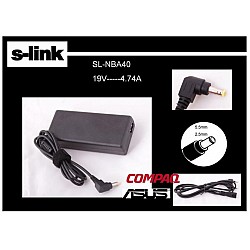 S-link sl-nba40 19v 4.74a 5.5-2.5 Notebook Adaptörü