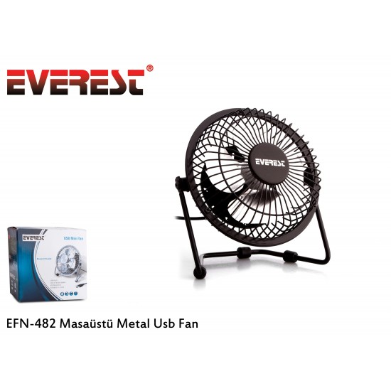 Everest EFN-482 Metal Usb Vantilatör