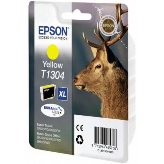 Epson  BX525-625 Yellow Sarı Mürekkep Kartuş T13044022