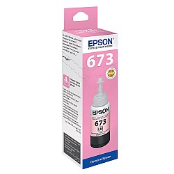 Epson T6736 Light Magenta Açık Kırmızı Şişe Mürekkep T67364A