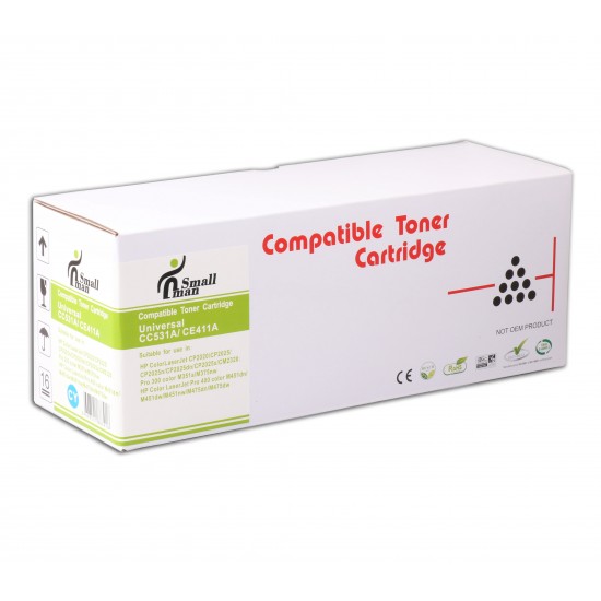 OfisPc Hp CC531A-CE411A-CF381A 2.8K Mavi Üniversal Muadil Toner