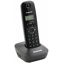 Panasonic KX-TG1611 Siyah Telsiz Dect Telefon 50 Rehber