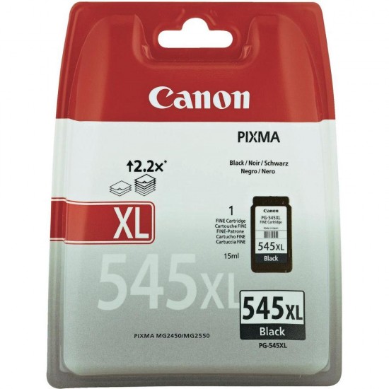 Canon PG-545XL Black Siyah Mürekkep Kartuş MG2450-2455-2550 Canon PG-545XL Black Siyah Mürekkep Kartuş MG2450-2455-2550