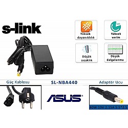 S-link SL-NBA440 40w 19v 2.15a 5.5-2.5 Asus Notebook Adaptörü