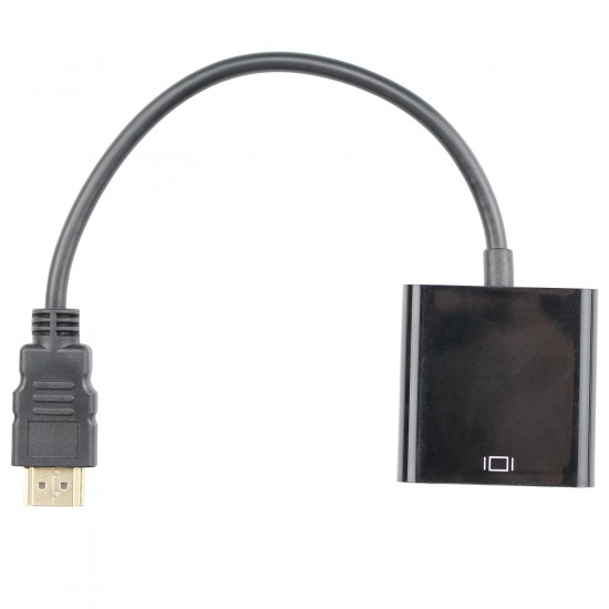 Vcom CG591-B-0.15 Siyah Hdmi Erkek To Vga Dişi Dönüştürücü Vcom CG591-B-0.15 Siyah Hdmi Erkek To Vga Dişi Dönüştürücü