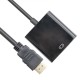 Vcom CG591-B-0.15 Siyah Hdmi Erkek To Vga Dişi Dönüştürücü Vcom CG591-B-0.15 Siyah Hdmi Erkek To Vga Dişi Dönüştürücü