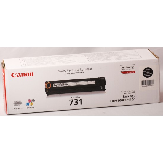 Canon CRG-731BK Black Siyah 1.400 Sayfa Toner LBP7110 MF628-8230-8280