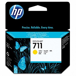 HP 711 Yellow Sarı 29ML Plotter Kartuşu CZ132A