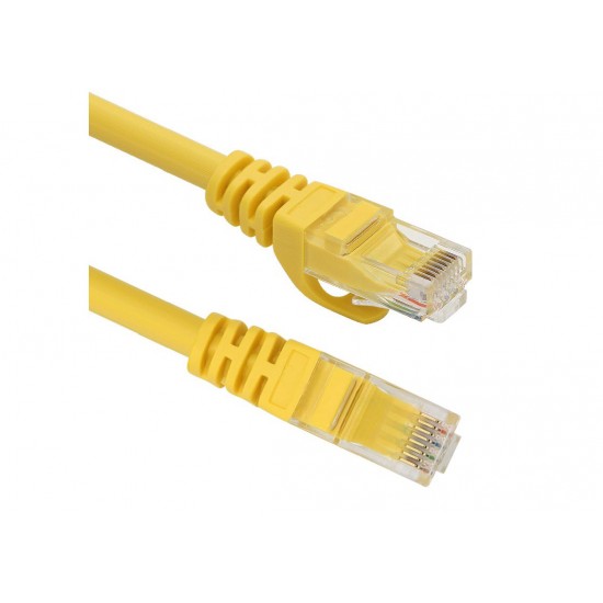 Vcom NP611B-Y-10.0 Cat6 10.0MT Sarı Utp Patch Kablo